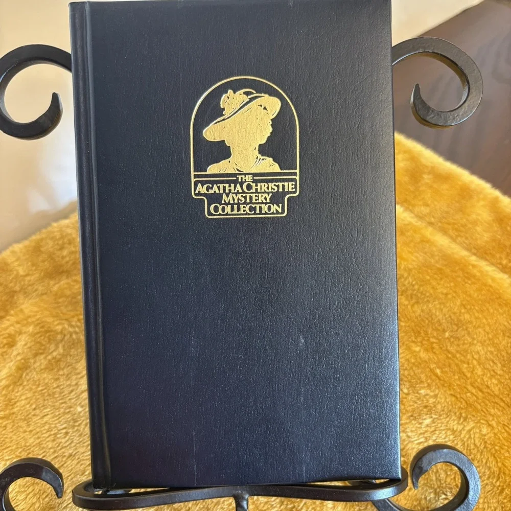 Agatha Christie The Secret Adversary 1985 HC‎ Faux Leather Bantam Mystery